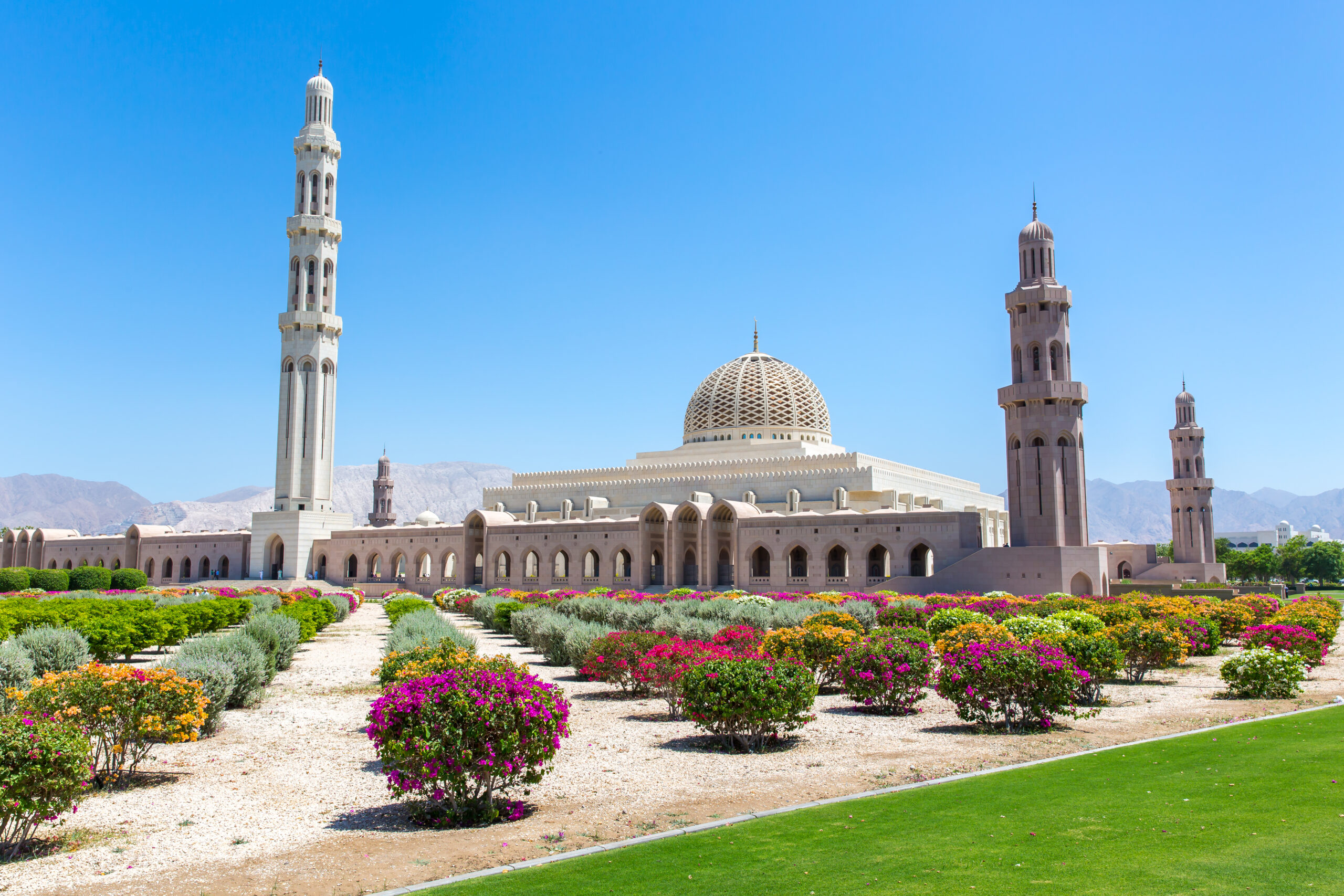 Mosquée du Sultan Qaboos à Mascate